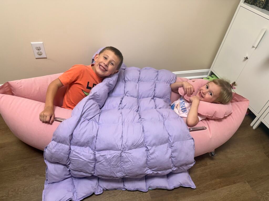 Sensory integration calm room at Hamburg Clinic at Sunny Day Therapy in Lexington, Kentucky