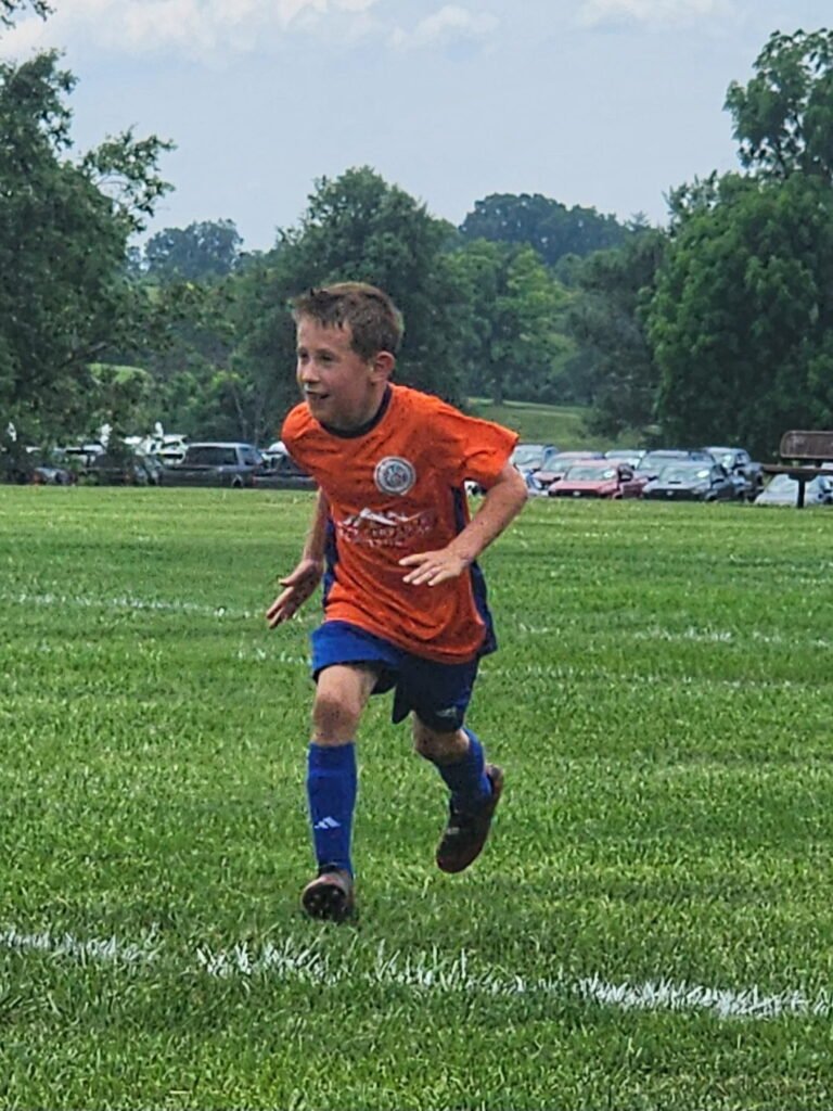soccer player and soccer game activities in Lexington, Kentucky